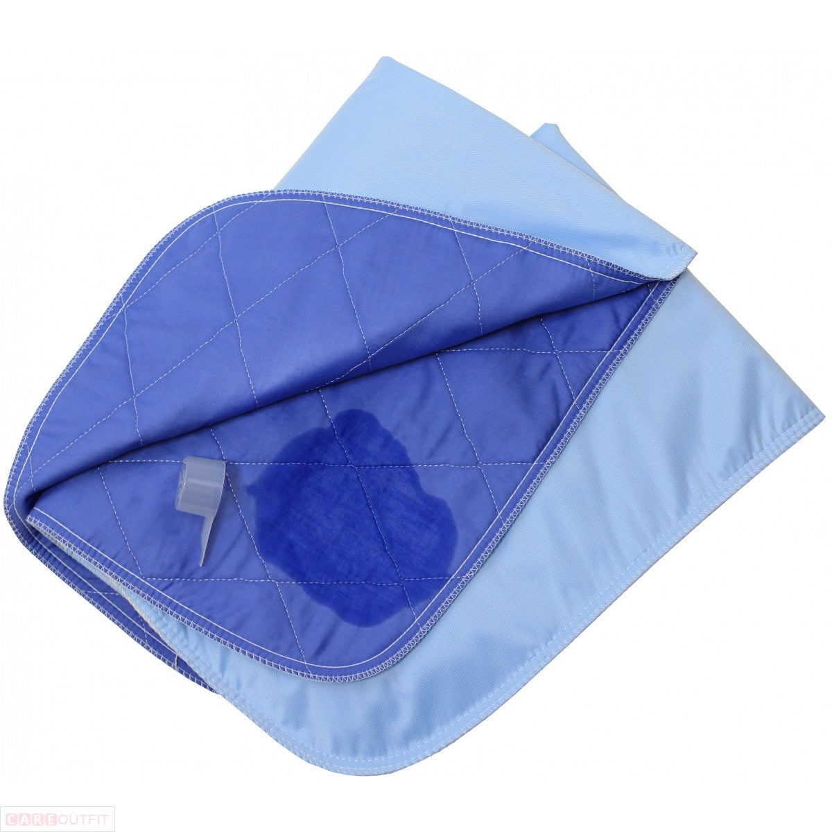 30x36 Wetness Indicator Washable Bed Pad- Blue